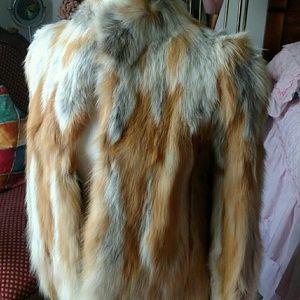 Fox fur jacket